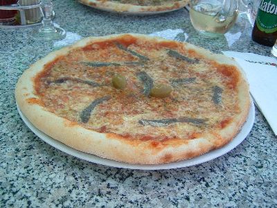 Pizza Diavola ebenfalls....